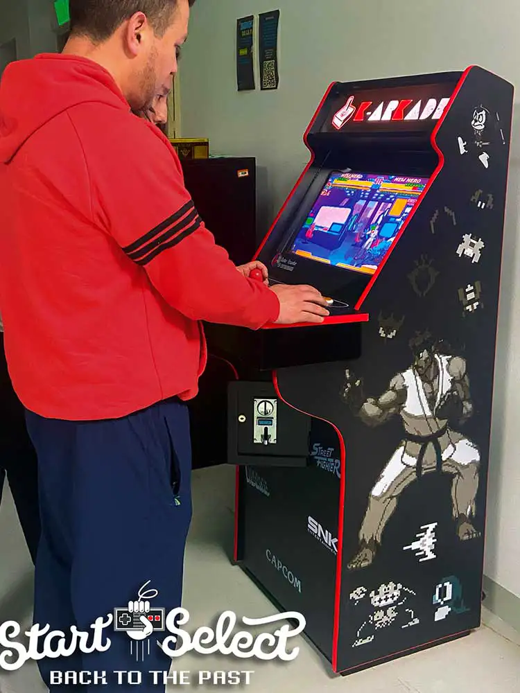 Máquina Lowboy - vista frontal