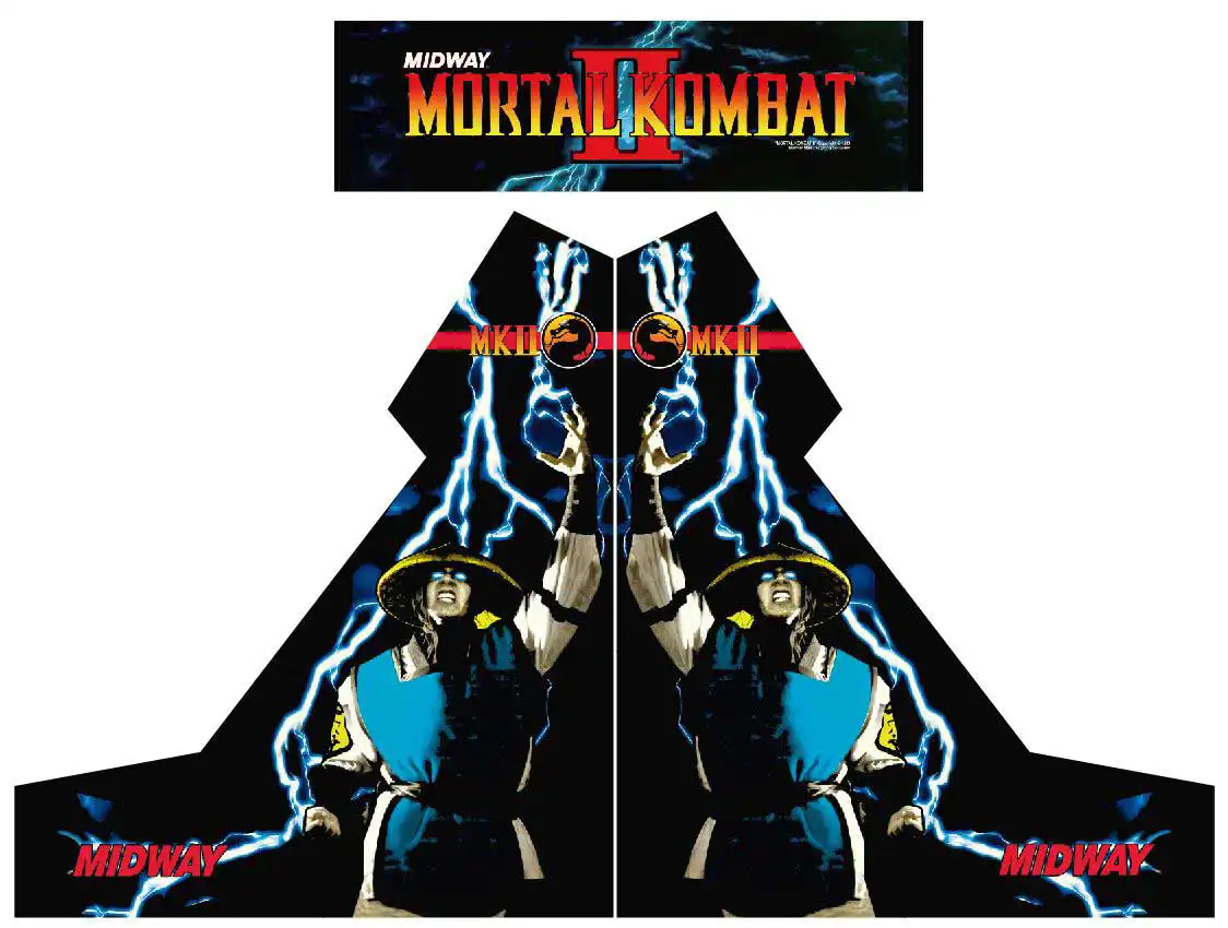 Diseño Mortal Kombat 2 para Bartop Arcade