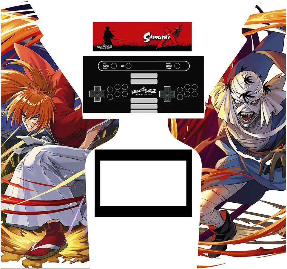 Diseño Samurai X para Lowboy Arcade